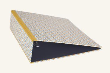 Sturdy file folder "Schorsch", blue yellow